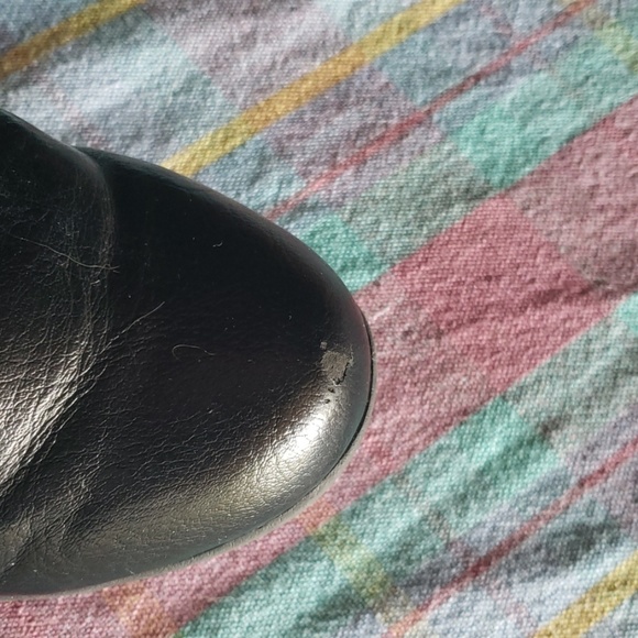 Faux leather approx. 2 inch heel ankle boots. - Picture 2 of 6